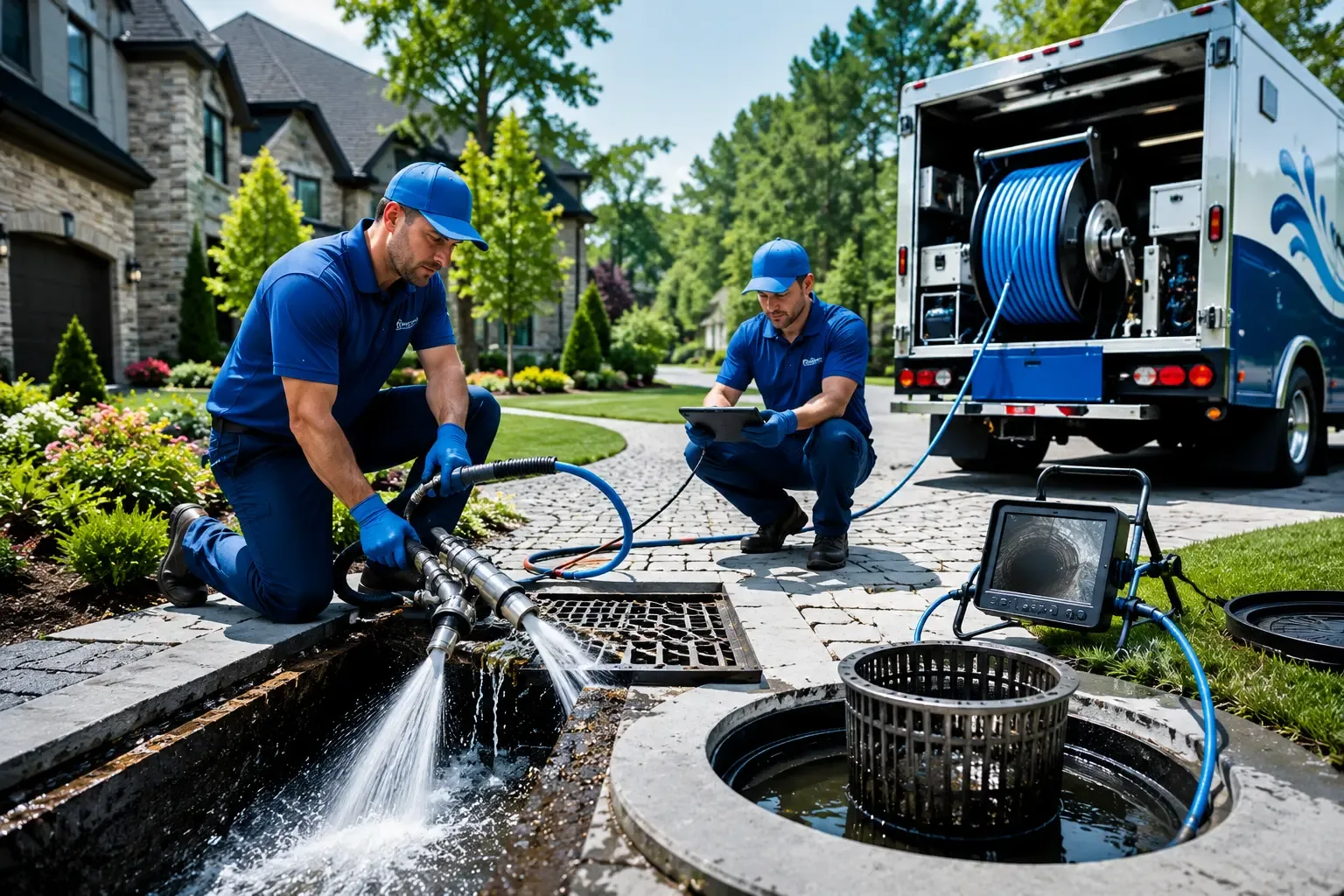 Local outdoor drain cleaning professionals in Wampum, PA